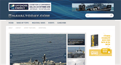 Desktop Screenshot of navaltoday.com