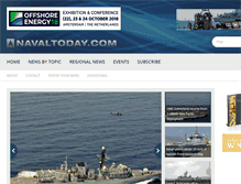 Tablet Screenshot of navaltoday.com